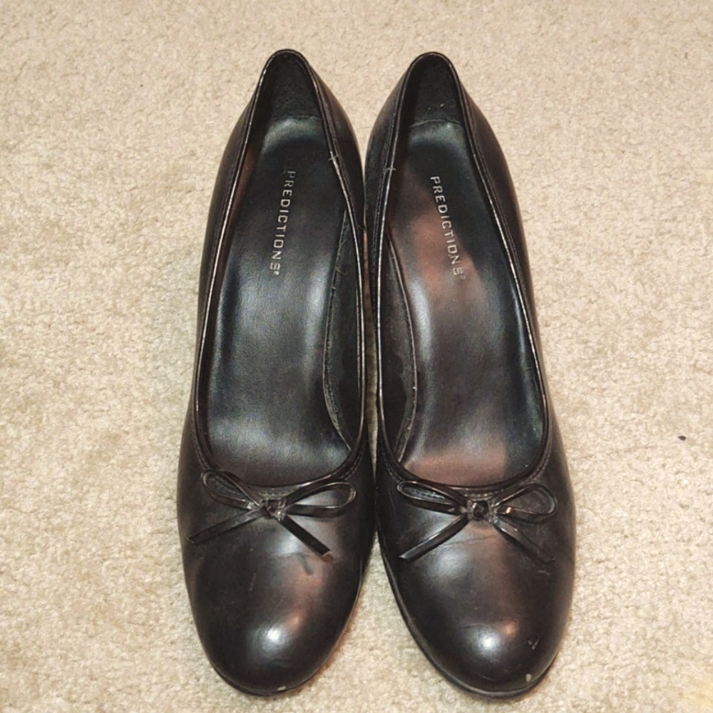 Black high heels